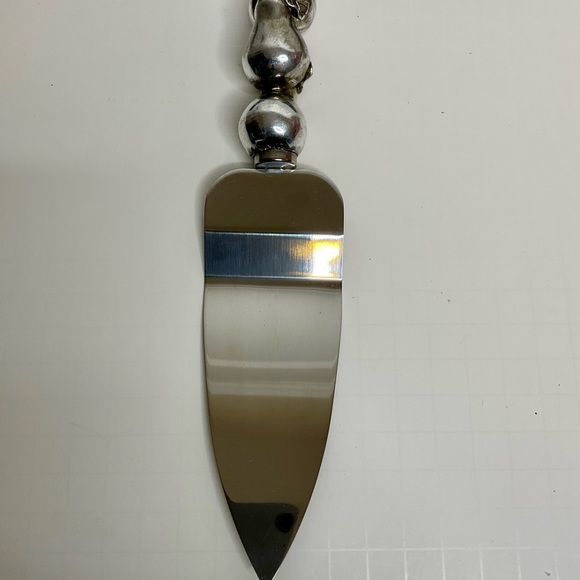 Cake Serve Stacked Pears Handle Stainless Steel - Picture 11 of 16